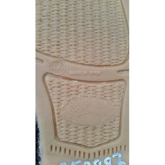 Viscata Mens Barcelona Canvas Black Espadrilles - Picture 8 of 8